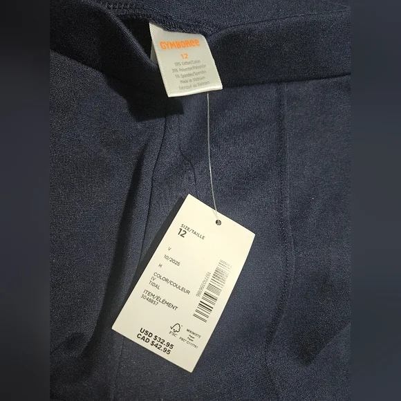 Gymboree NWT Girls Flare Leggings - Picture 3 of 5